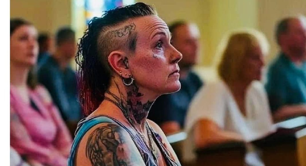 Žena dobrodošla u crkvi