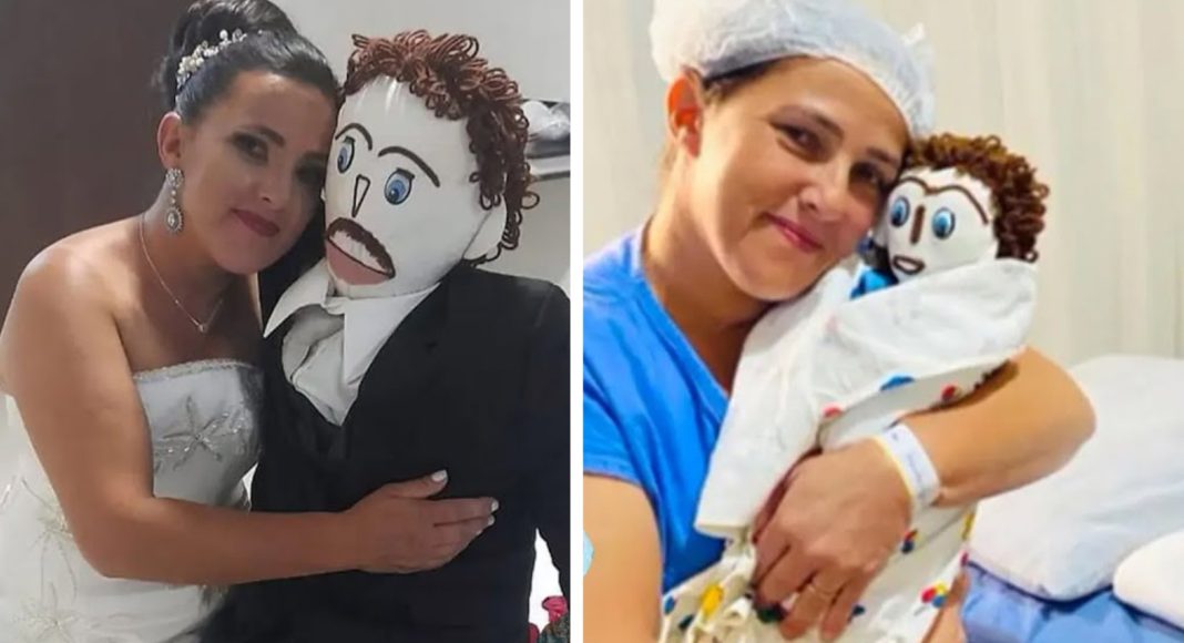Brazilka se udala za krpenu lutku