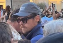 Pjevač Harry Styles snimljen na Trgu svetog Petra