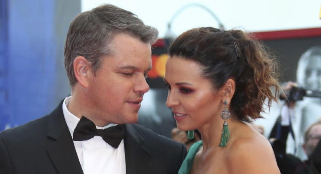 Matt Damon i supruga