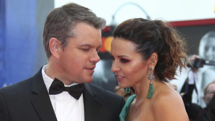 Matt Damon i supruga