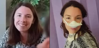 Prehlađena žena