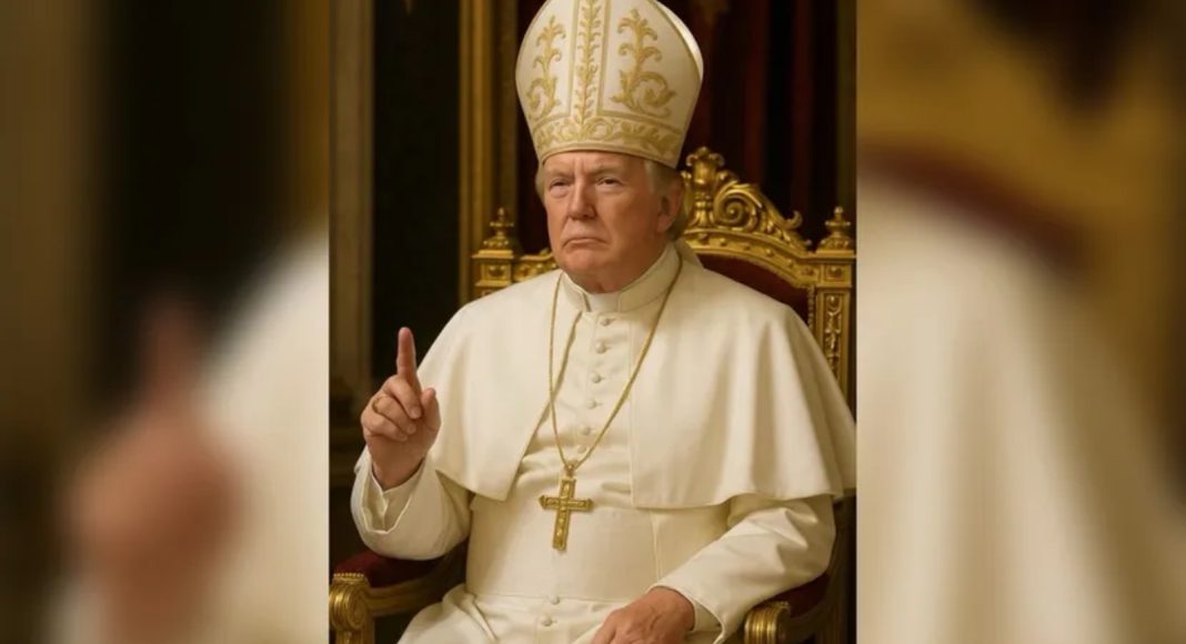 Trump slika papa
