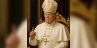 Trump slika papa
