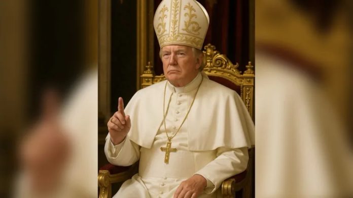 Trump slika papa