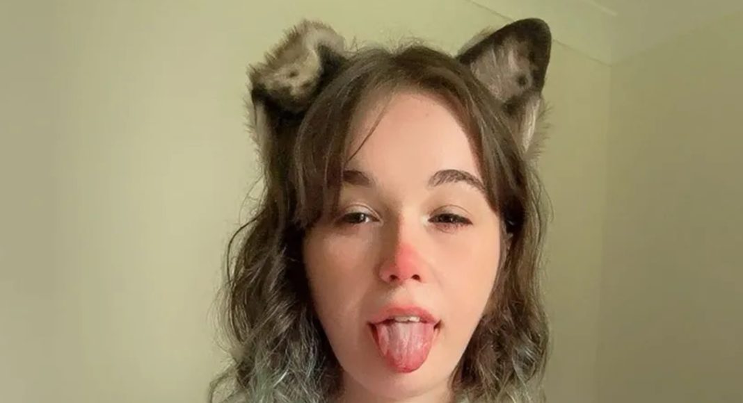 Žena pas