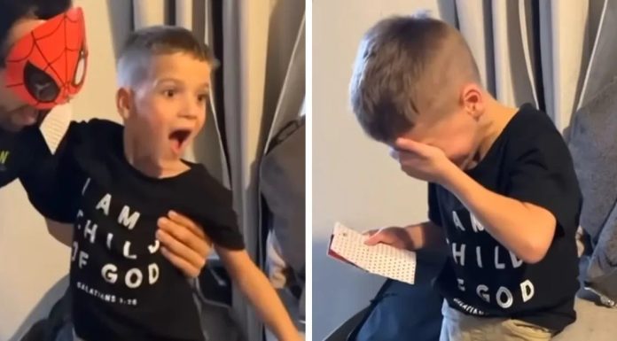 Dječak se slomio nakon što je ugledao rođendansku zabavu koju su mu priredili roditelji koji teško žive