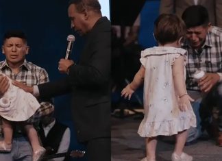 Paralizirana djevojčica prohodala nakon što su se molili za nju