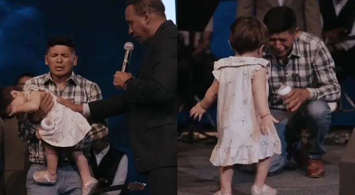 Paralizirana djevojčica prohodala nakon što su se molili za nju