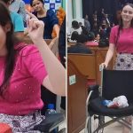 Djevojka je ustala iz invalidskih kolica tijekom službe