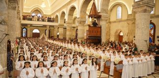 U Iraku 450 dječaka i djevojčica primilo prvu pričest