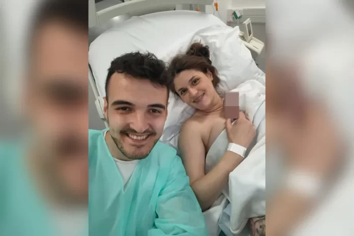 Tata Josip je gledao kako mu supruga donosi dijete na svijet i objavom ganuo cijelu zemlju