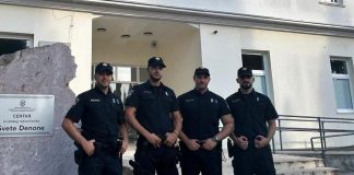 Ovi hrabri policajci iz Zadra iz plamena su spasili obitelj s dvoje djece