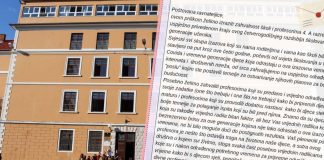 Gimnazija iz Zadra objavila kakvo je pismo dobila od roditelja