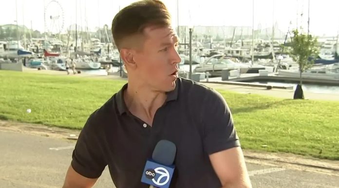Novinar nestao tijekom javljanja uživo