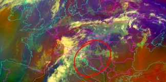 Satelit snimio što se približava Hrvatskoj