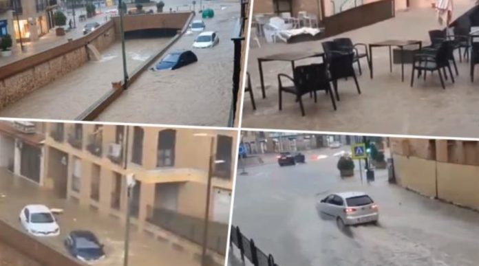 Španjolska pod vodom