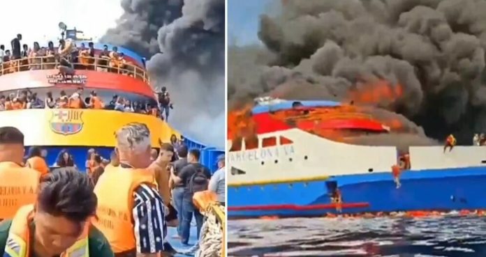 Horor na moru: Putnici skakali u vodu dok je brod gutala vatra