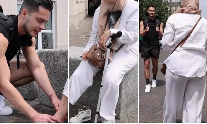 Muslimanka je ozdravila i ostavila štap nakon što se mladić pomolio za nju na ulici