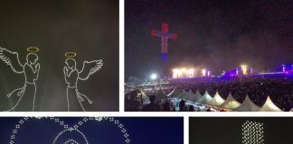 Tijekom Thompsonova koncerta na nebu se pojavili križ i anđeli