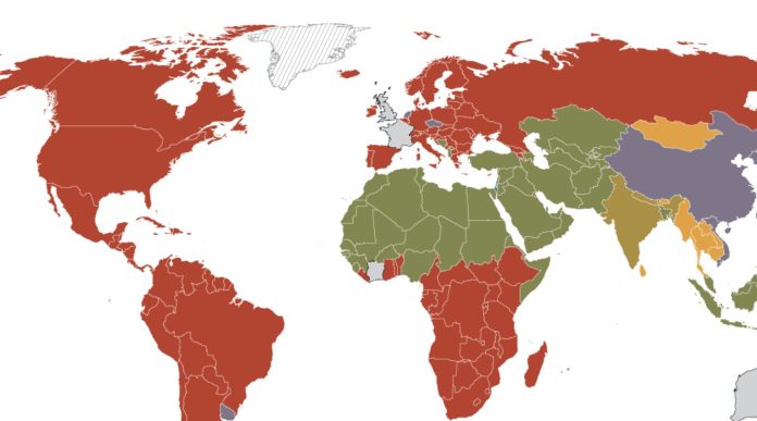 Globalni pad broja kršćana
