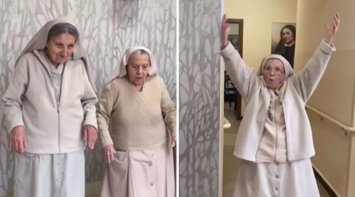 Vesele časne sestre iz Italije objavile su program vježbanja uz glazbu iz filmova Pink Panter i Nemoguća misija. Video je veseo i pun smijeha, ali poruka nije nimalo površna.