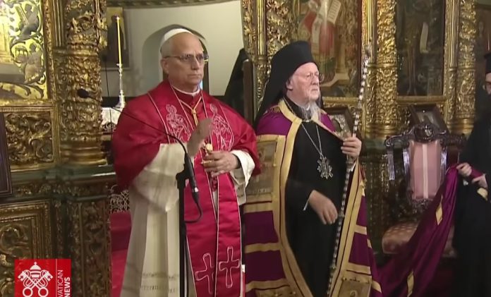 Papa Lav XIV. i patrijarh Bartolomej I. potpisali deklaraciju o jedinstvu kršćana