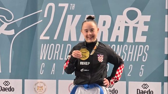 Daniela je rođena s rupicom u srcu i ugruškom u mozgu, s Downovim sindromom, a danas ima 60 medalja!
