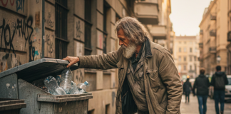 Beskućnik je mjesecima skupljao boce, no novac od njih nije zadržao za sebe