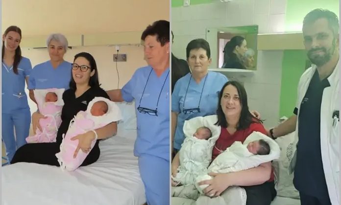 U ogulinskoj bolnici, u dva dana, dvije žene rodile blizanke!