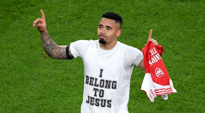 Nogometaš Arsenala, Gabriel Jesus, proslavio je gol s predivnim natpisom
