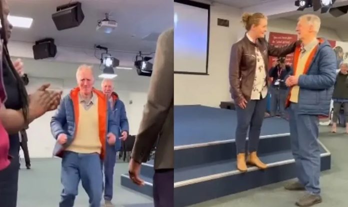 Paralizirani muškarac na bogoslužju ustao iz invalidskih kolica i trčao kroz crkvu