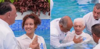 Više od 1300 ljudi se krstilo na velikom krštenju u São Paulu