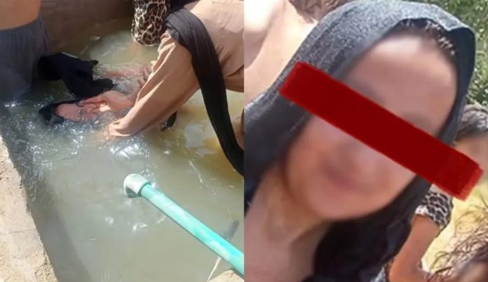 Mlada žena se krstila u koritu za životinje u Iraku nakon što je izliječena od depresije