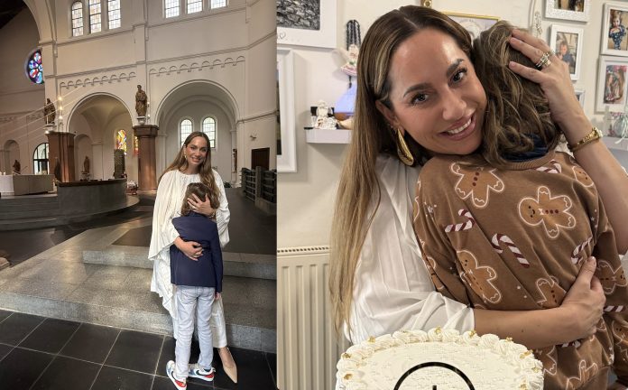 Simona objavila fotografije sa sinom