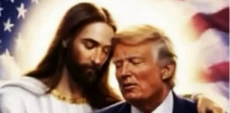 Trump uzburkao javnost novom slikom s Isusom Kristom