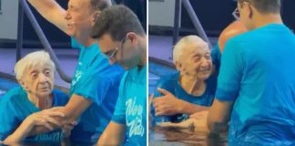 Krstila se 95-godišnjakinja