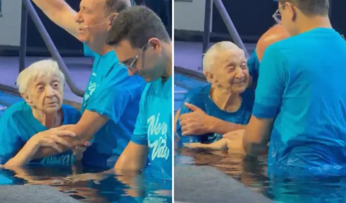 Krstila se 95-godišnjakinja