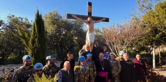 Talijanski vojnici u Libanonu vratili raspelo koje je oskrnavio izraelski vojnik