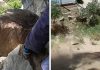 Ova stijena je prijetila pasti na školsko igralište u Splitu