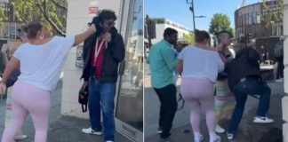 Bijesna žena napala uličnog propovjednika