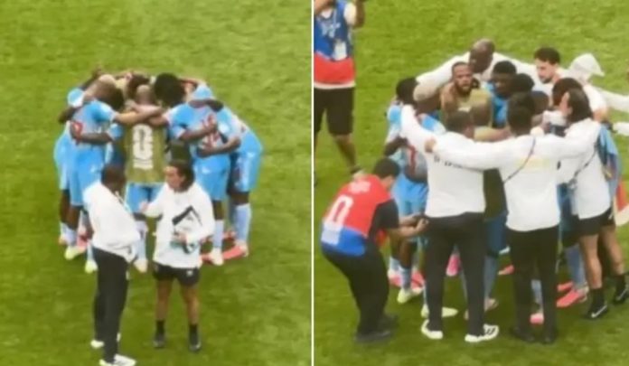 Kongo je peta reprezentacija koja se molila na terenu na Svjetskom prvenstvu