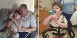 Petogodišnji dječak napokon se vratio kući nakon što je cijeli život proveo u bolnici Petogodišnji dječak napokon se vratio kući nakon što je cijeli život proveo u bolnici