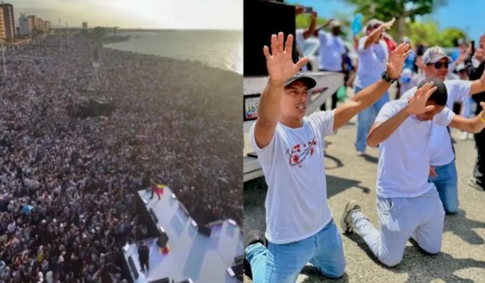 Čak 7 milijuna ljudi u Hodu za Isusa diljem Venezuele
