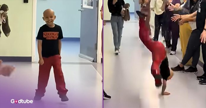 Nakon posljednje kemoterapije dječak je na neobičan način proslavio pobjedu nad rakom i oduševio sve