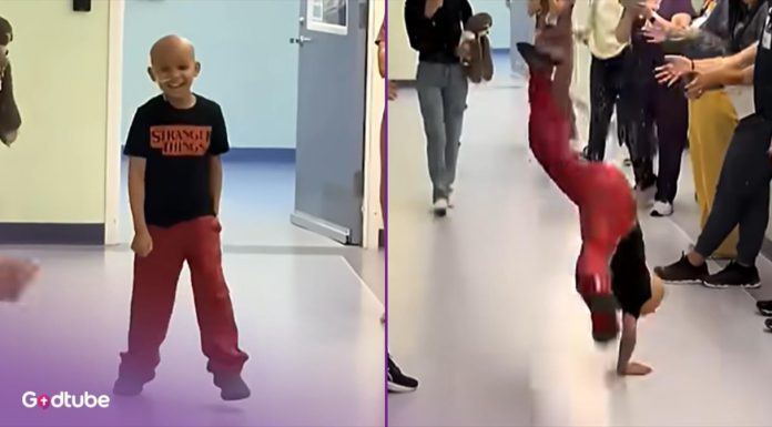 Nakon posljednje kemoterapije dječak je na neobičan način proslavio pobjedu nad rakom i oduševio sve
